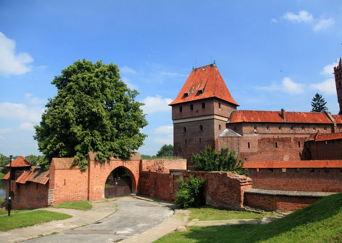 Замок Мальборк в Польше