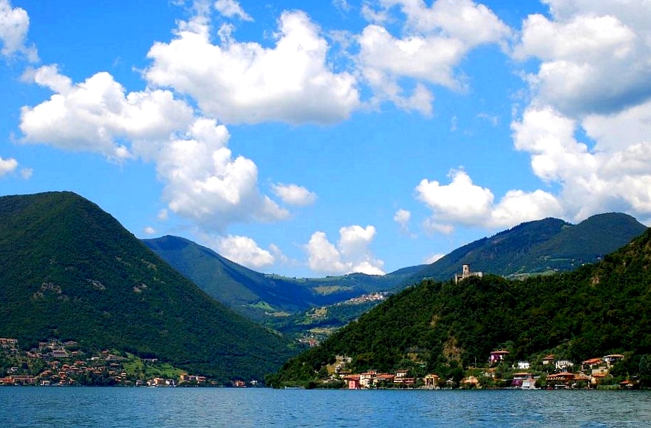 Отдых на озере Изео в Италии