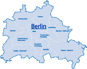 Карта Берлина
